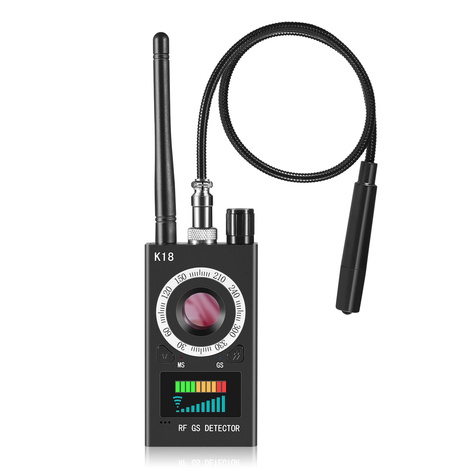 Hidden Camera Detectors, Anti Spy Camera Finder, Gps Tracker Detector, Hidden Devices Detector For Airbnb, Hotels, Bathroom, Hom